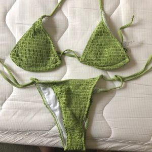 Super cheeky triangle bikini from SHEIN
